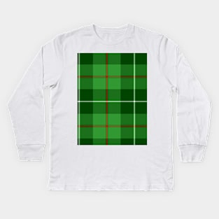 Clan Blane Tartan Kids Long Sleeve T-Shirt